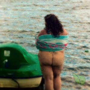 Solo woman in the wilderness