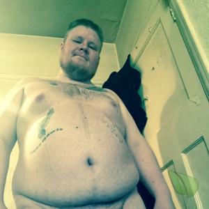 One nudist in their house