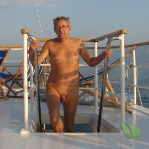 One man out and about
