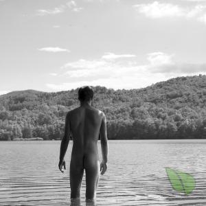 Solo guy in the woods
