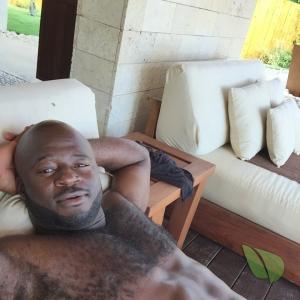 Solo male outside