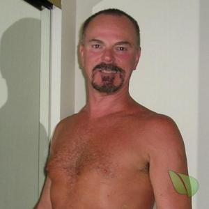 One man relaxing at home