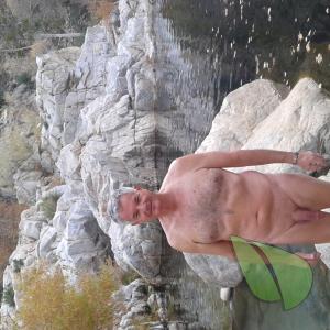 Solo guy in nature