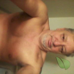 A man having fun at home
