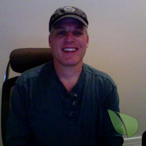 Solo guy relaxing at home