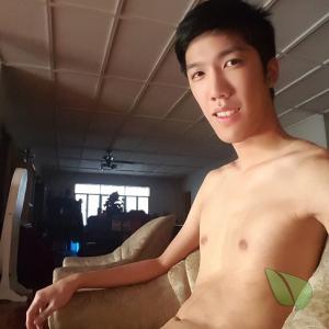 Solo male at home