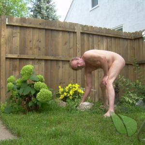 One guy outside