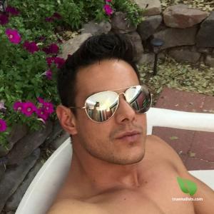 Solo guy outdoors
