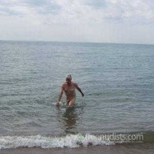 A man in the wilderness