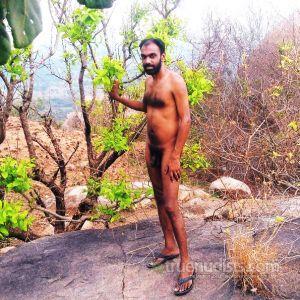 A dude in the wilderness