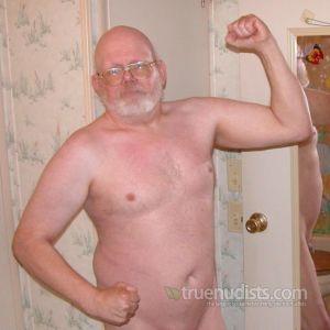 A guy sitting at home