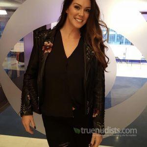 One girl out and about