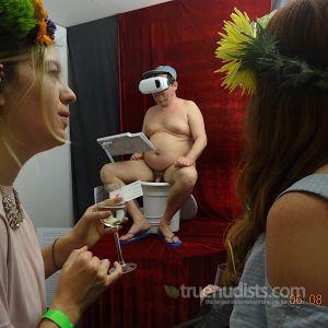 a group of nudist