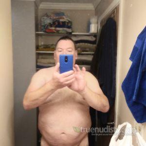 Solo dude relaxing at home