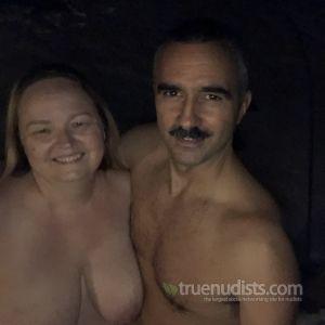 Solo nudey having fun at home