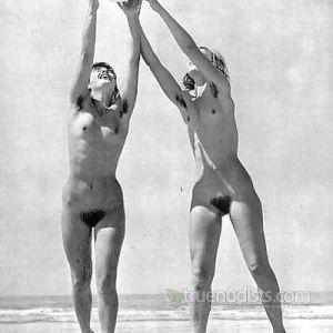 One nudists in nature
