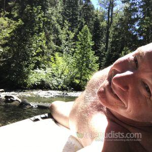 Solo dude outdoors