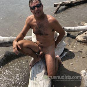 A man outside