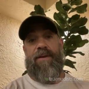 Solo male sitting at home