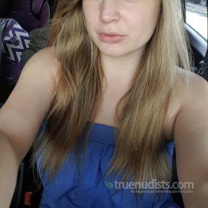 Solo female having fun at home