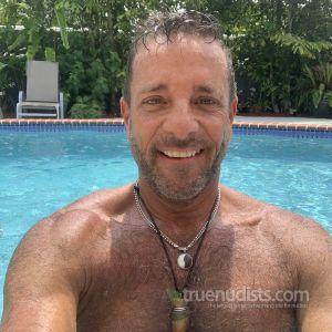 Solo male in nature