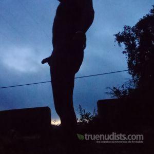 Solo male outdoors