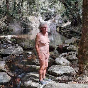 A dude in nature