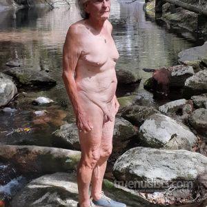One dude outside