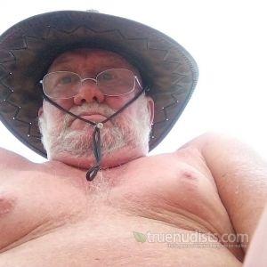 A dude outside