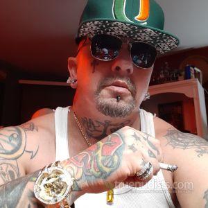 A male with cool tattoos