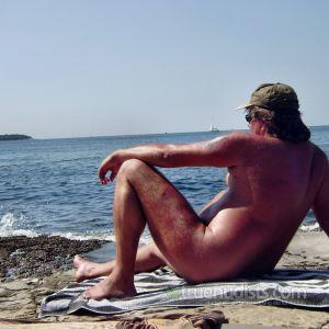 A man outdoors