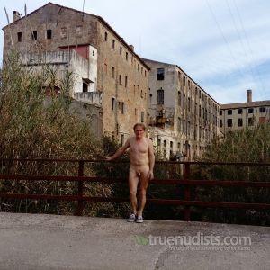 A man out and about