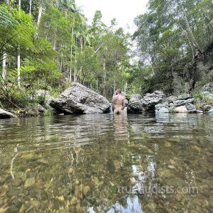 A dude in nature