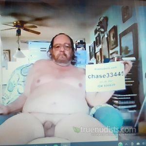 One dude sitting at home