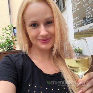 Solo lady outside