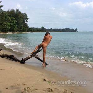 One man in the wilderness