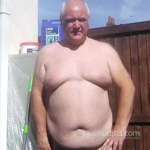 A man outside