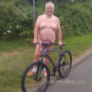One man outdoors