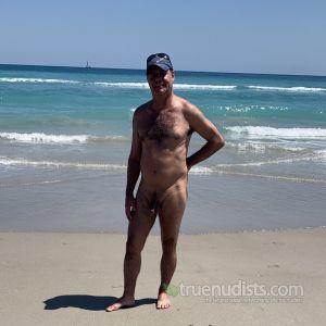 A male in nature