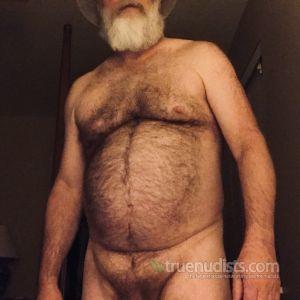 A dude relaxing at home