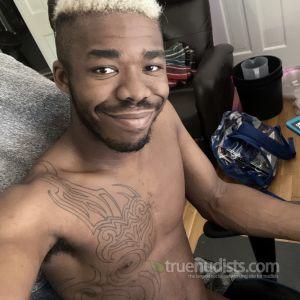 A dude at home