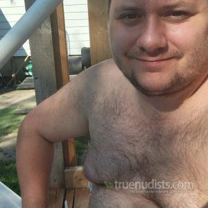 A guy outdoors