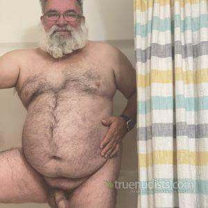 A guy at their house