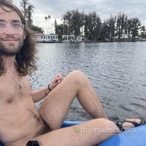 Solo male outside