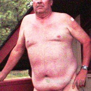 A male in nature