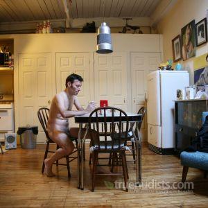 One guy staying in