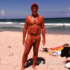 A male in nature