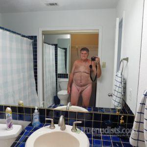A guy relaxing at home