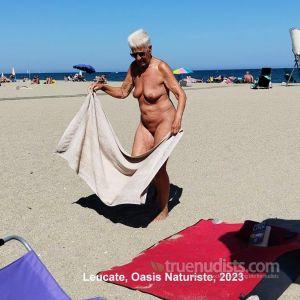 One nudists in nature