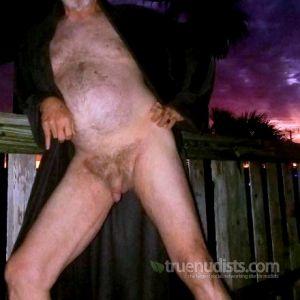 A dude outside